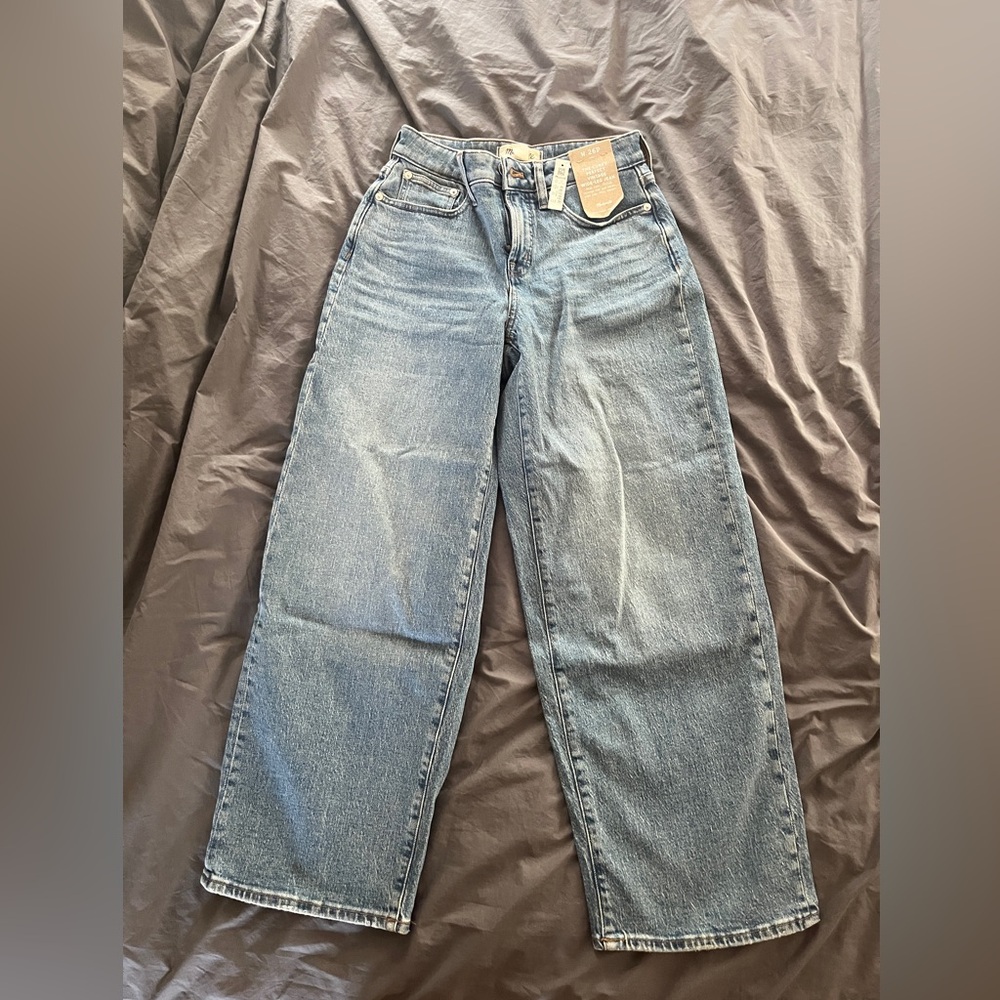 NWT Madewell curvy perfect vintage wide leg jean